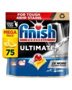 Finish Ultimate Deep Clean & Shine Dishwasher Tablets Lemon (Pack 75) ...