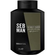 SEB MAN   The Multi-Tasker Hair, Beard & Body Wash  250 ml