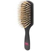 Tek Professional Large Paddle Brush With Long Wooden Pins