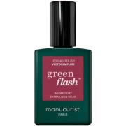 Manucurist Green Flash LED Gel Nail Color Victoria Plum