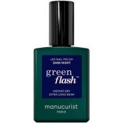 Manucurist Green Flash LED Gel Nail Color Dark Night