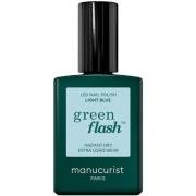 Manucurist Green Flash LED Gel Nail Color Light Blue