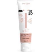 NAÏF Baby & Kids Sun Baby & Kids Mineral Sunscreen Cream SPF50 30