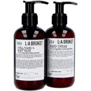 L:A Bruket Hand Cream + Hand & Body Wash Lemongrass