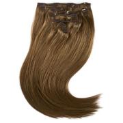 Rapunzel of Sweden Clip-on set 7 pieces 60 cm 5.0 Brown