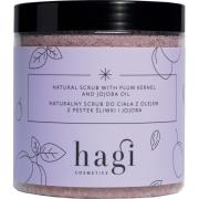 Hagi Natural Scrub With Plum Kernel And Jojoba Oil  300 g