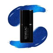 SEMILAC UV Gel Polish 470 Blue Silk Pyjamas