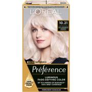 L'Oréal Paris Préférence Permanent Haircolor 10,21 Stockholm