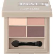 IsaDora The Eyeshadow Quartet 01 Muddy Nudes