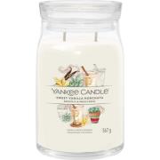 Yankee Candle Sweet Vanilla Horchata Signature Jar Large