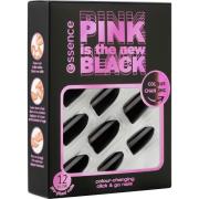 essence PINK is the new BLACK Colour-changing Click & Go Nails