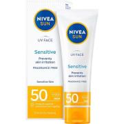 NIVEA SUN UV Face Sensitive Cream SPF50 50 ml