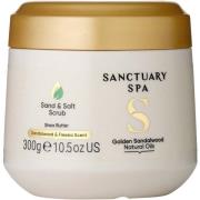 Sanctuary Spa Golden Sandalwood Natural Oils Salt and Sand Scrub