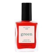 Manucurist Green Nail Polish Lava