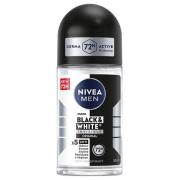 NIVEA MEN Antiperspirant Deo Black & White Original Roll on 50 ml
