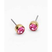 Blomdahl Golden Titanium Pendant Round Curved 15 mm