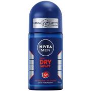 NIVEA MEN Antiperspirant Deo Roll on Dry Impact  50 ml