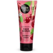 Organic Shop Face Scrub Cherry & Ginge 75 ml