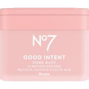 No7 Good Intent Pore Buff Clarifying Acid Pads