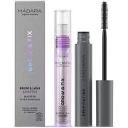 Mádara Bundle Grow & Fix Brow & Lash Booster 4,25ml & DEEP MATTER
