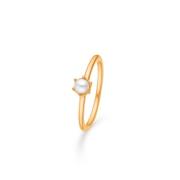 Mads Z Poetry Solitarie Ring 14 kt. Gold 1543050