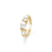 Mads Z Swirl Ring 14 kt. Gold 1543086