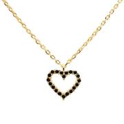 PDPAOLA Heart Halskette 18 kt. Silber vergoldet CO01-221-U