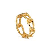 Jane Kønig Medium Space Link Ring 18 kt. MSLR-AW23-G