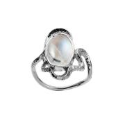 Maanesten Siren Ring Silber 4731c