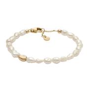 Skagen Denmark Jewelry Agnethe Pearl Armband Rostfreier Stahl SKJ18257...