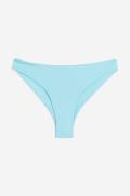 H&M Bikinihose Brazilian Türkis, Bikini-Unterteil in Größe 36. Farbe: ...