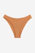 H&M Bikinihose Braun, Bikini-Unterteil in Größe 44. Farbe: Brown