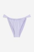 H&M Bikinihose Tanga Flieder, Bikini-Unterteil in Größe 50. Farbe: Lil...