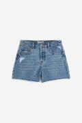 H&M High Denim Shorts Denimblau in Größe 40. Farbe: blue
