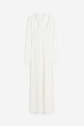 H&M Doppellagiges Bodycon-Kleid Weiß, Alltagskleider in Größe S. Farbe...
