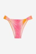 H&M Bikinihose Tanga Rosa/Orange, Bikini-Unterteil in Größe 32. Farbe:...