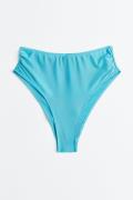 H&M Bikinihose Brazilian Türkis, Bikini-Unterteil in Größe 38. Farbe: ...