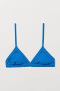 H&M Triangel-Bikinitop Knallblau, Bikini-Oberteil in Größe 50. Farbe: ...