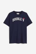 Double A By Wood Ace Ivy T-shirt Navy in Größe S