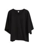 Arket Relaxed T-shirt Black, Tops in Größe XS