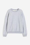 H&M Sport-Sweatshirt Hellgraumeliert, Tops in Größe 104. Farbe: Light ...