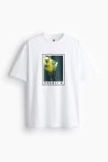 Double A By Wood Asa Spray Paint T-shirt White in Größe L