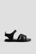 H&M Sandalen Schwarz in Größe 28. Farbe: Black