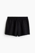 H&M Strandshorts mit Broderie Anglaise Schwarz, Strandkleidung in Größ...