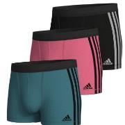 adidas 3P Active Flex Cotton 3 Stripes Blau/Rosa Baumwolle X-Large Her...