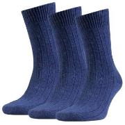 Amanda Christensen 3P Supreme Wool Sock Dunkelblau Gr 39/42