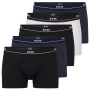 BOSS 5P Cotton Boxer Trunks Mixed Baumwolle Small Herren