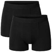 Bread and Boxer Modal Boxer Brief 2P Schwarz Modal Small Herren