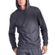 Bread and Boxers Organic Cotton Men Hooded Shirt Grafit Small Herren