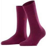 Burlington Bloomsbury Wool Sock Weinrot Gr 36/41 Damen